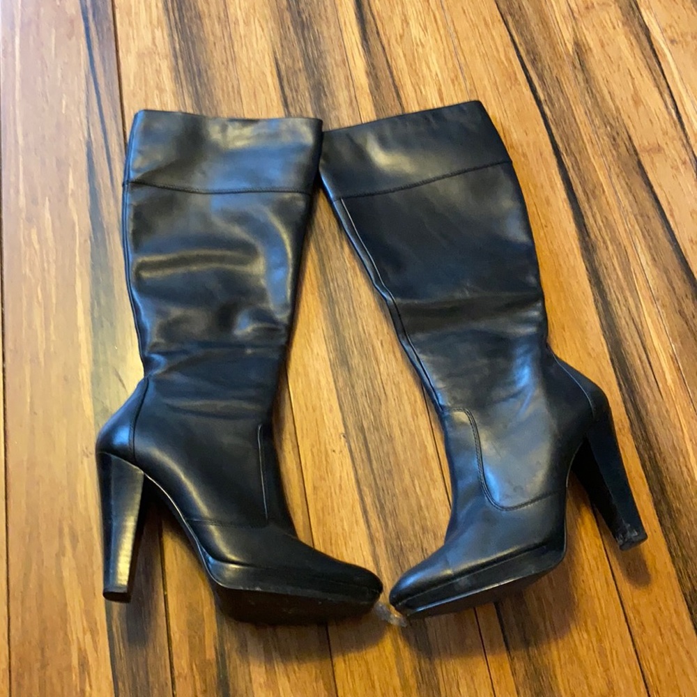 black KRISTIN DAVIS boots
